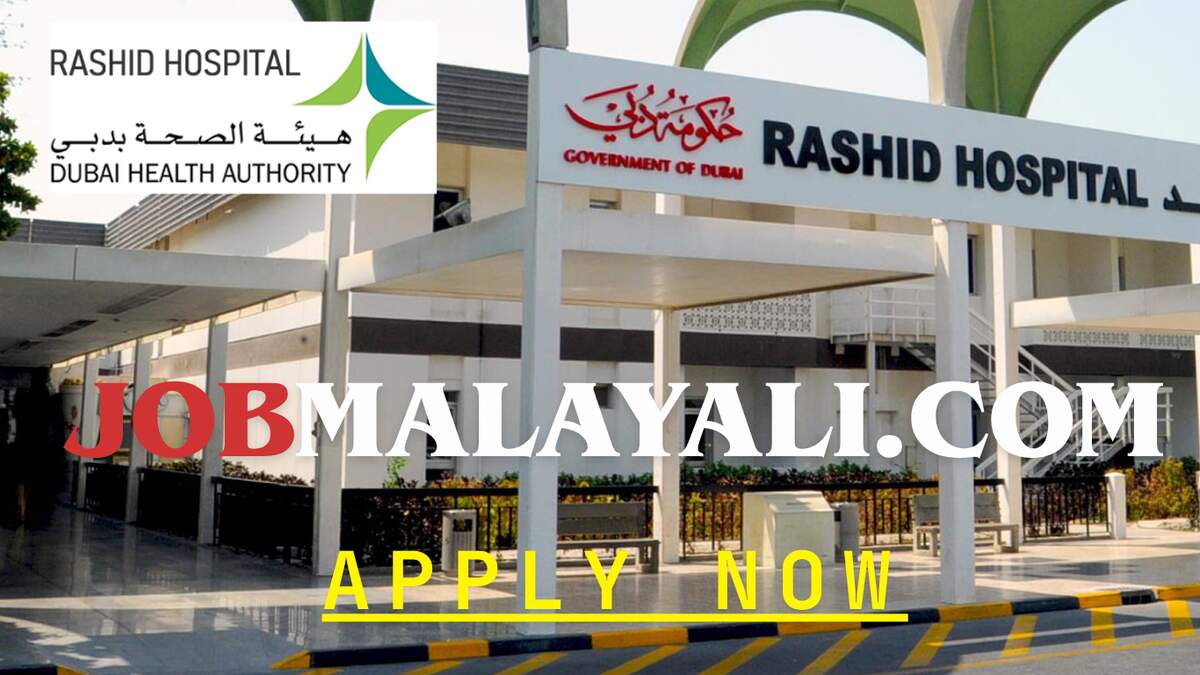 Start Your Healthcare Career Journey at Rashid Hospital apply now for the latest vacancies